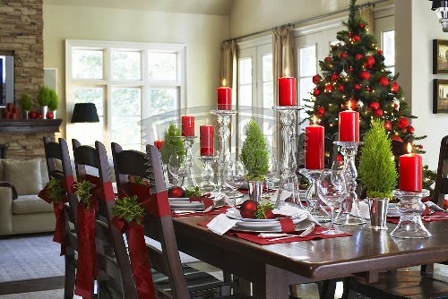 Decorar la Mesa del Comedor para NavidaD